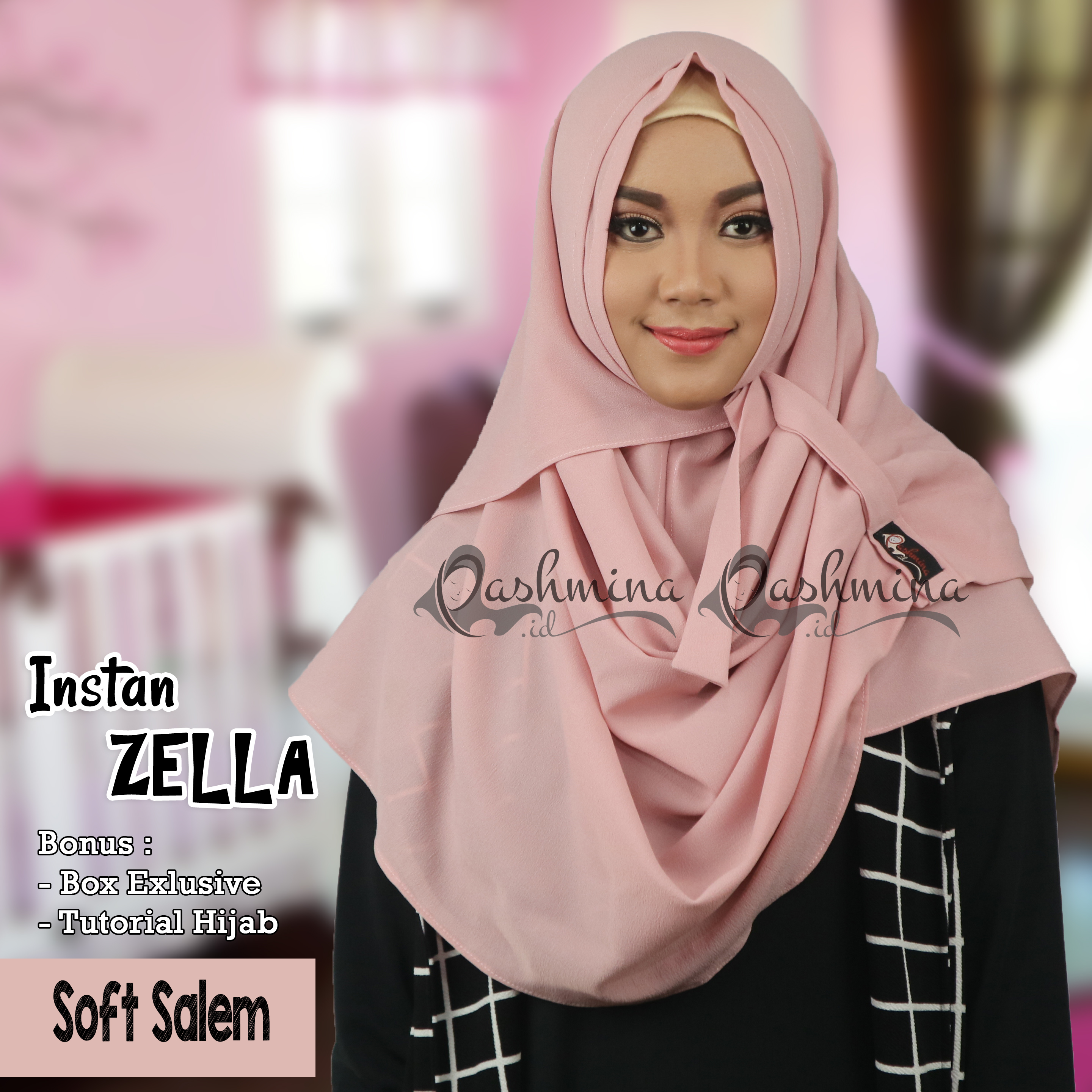 JUAL HIJAB SYARI PASHMINA INSTAN TRENDY