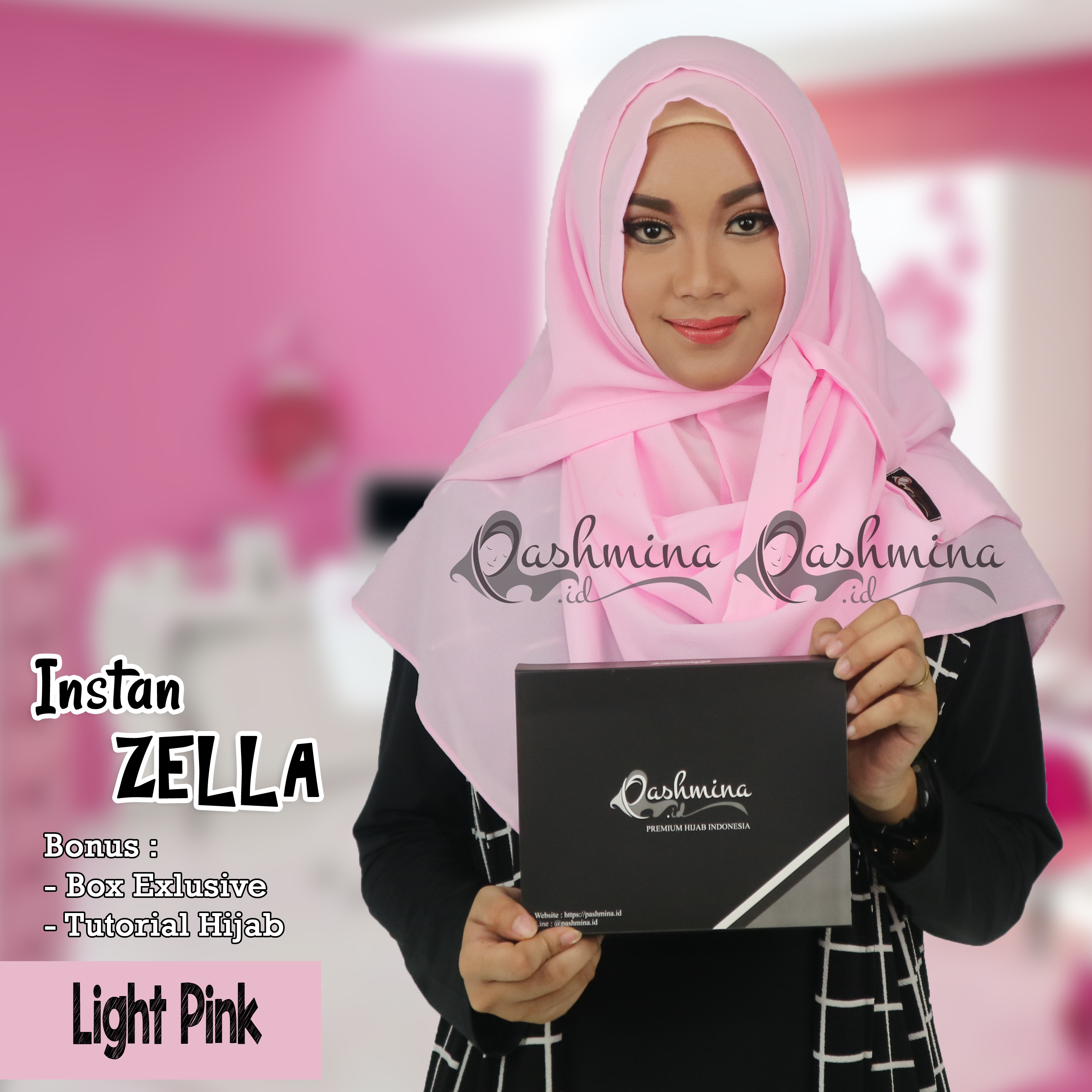 JUAL HIJAB SYARI PASHMINA INSTAN TRENDY